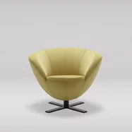 barové kreslo žlté